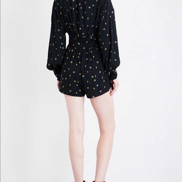 Free People Love Grows Key hole romper NWT - Picture 4 of 6